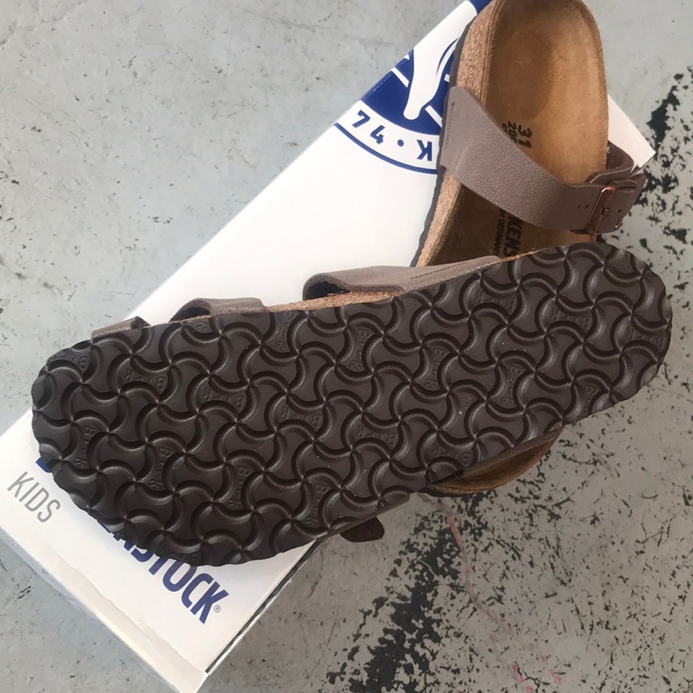 Birkenstock kids Mayari Mocha Brown NIB - Picture 4 of 5